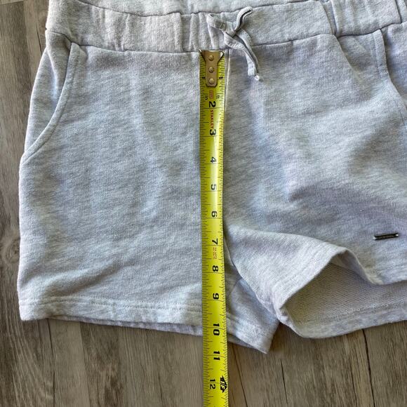 Diesel Girls Grey Sequin Logo Romper One-Piece Shorts Size Large 12 Short Sleeve - Picture 6 of 10